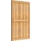Ekena Millwork Framed Board-n-Batten Shutters, Rough Sawn Western Red Cedar, 26 7/8W x 40H, PR RBF06S26X040RWR - alternate 3